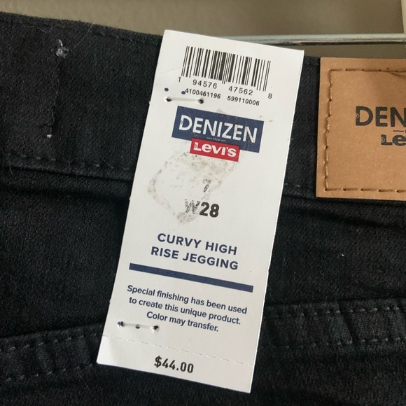 Black Denizen Levi’s Curvy High Rise Jegging - Picture 4 of 4